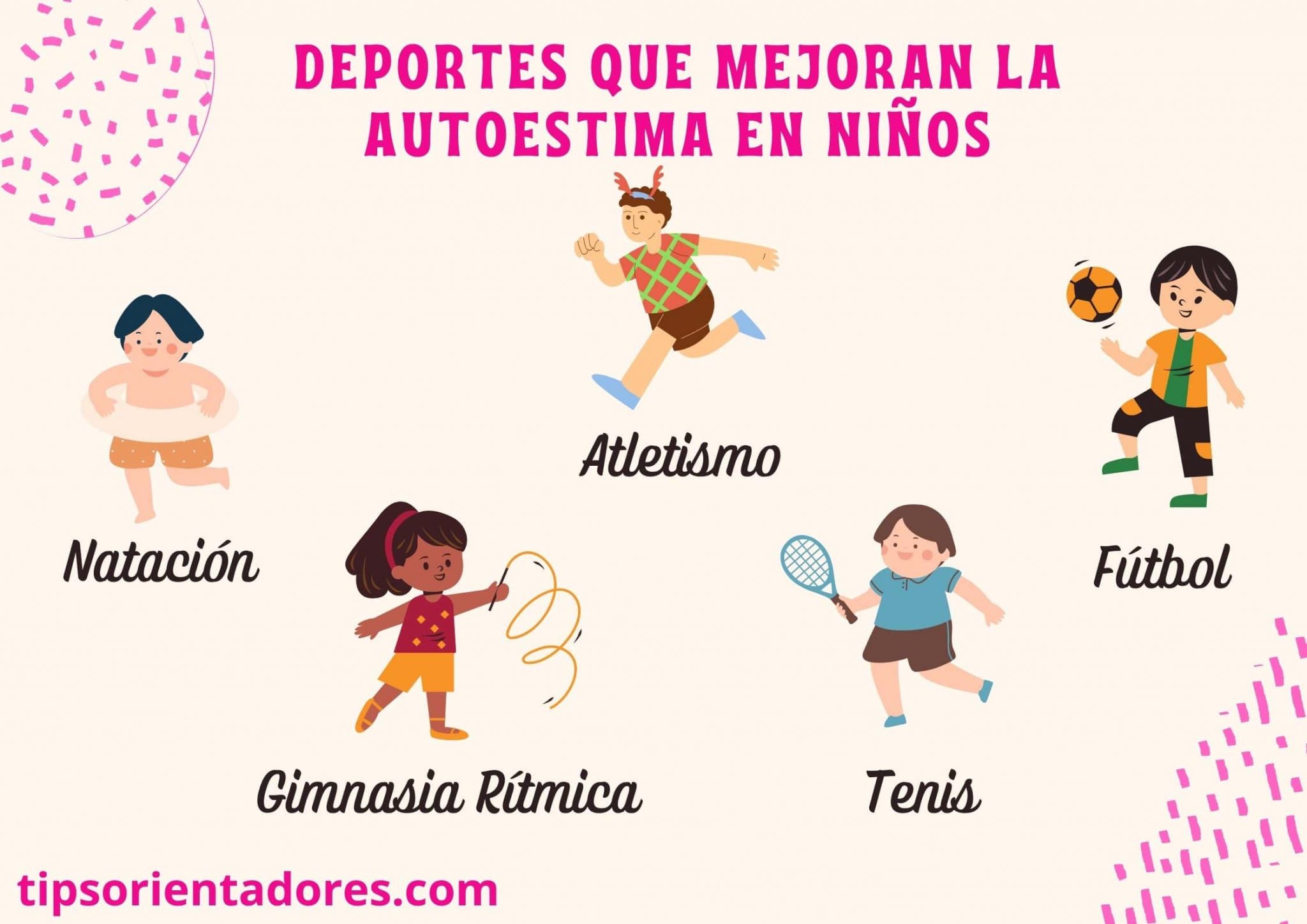 Deportes que aumentan la autoestima en niños Tips Orientadores